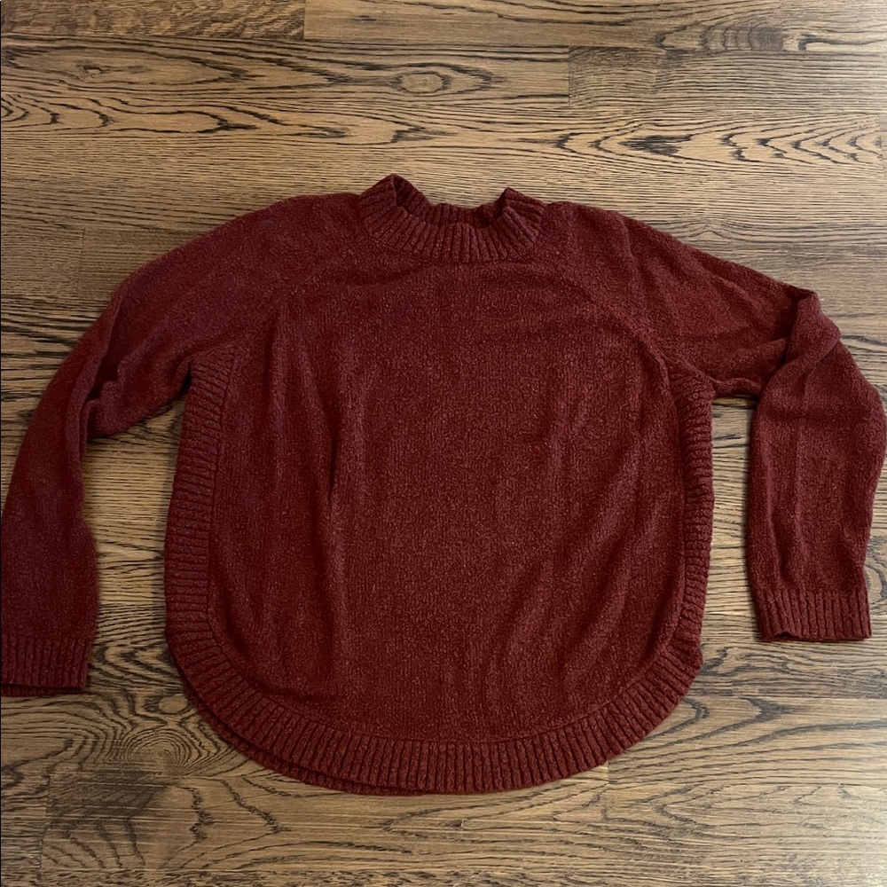 BB Dakota Rich Maroon Turtleneck Sweater